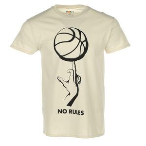 ROKIT No Rules Tee Cream 2XL